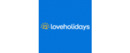 Www.loveholidays.com Firmenlogo für Erfahrungen zu Reise- und Tourismusunternehmen