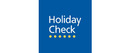 HolidayCheck Firmenlogo für Erfahrungen zu Reise- und Tourismusunternehmen