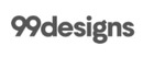 99designs Firmenlogo für Erfahrungen zu Rezensionen über andere Dienstleistungen