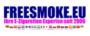 Freesmoke Firmenlogo für Erfahrungen zu E-Rauchen