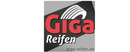 Giga Reifen Firmenlogo für Erfahrungen zu Autovermieterungen und Dienstleistern