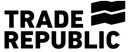 Trade Republic Firmenlogo für Erfahrungen zu Finanzprodukten und Finanzdienstleister