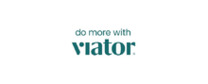 Viator Firmenlogo für Erfahrungen zu Reise- und Tourismusunternehmen