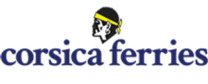Corsica Ferries Firmenlogo für Erfahrungen zu Reise- und Tourismusunternehmen