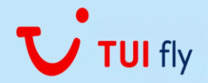 TUI fly Firmenlogo für Erfahrungen zu Reise- und Tourismusunternehmen