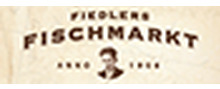 Fiedlers Fischmarkt anno 1906 Firmenlogo für Erfahrungen zu Restaurants und Lebensmittel- bzw. Getränkedienstleistern