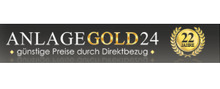 Anlagegold24 Firmenlogo für Erfahrungen zu Finanzprodukten und Finanzdienstleister