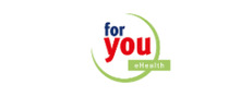 For you eHealth Firmenlogo für Erfahrungen zu Ernährungs- und Gesundheitsprodukten