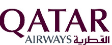 Qatar Airways Firmenlogo für Erfahrungen zu Reise- und Tourismusunternehmen