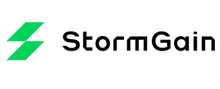 StormGain Firmenlogo für Erfahrungen zu Finanzprodukten und Finanzdienstleister