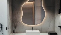 Unregelmäßige Spiegel: Ungewöhnliche Formen in der Raumgestaltung