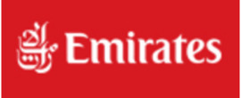 Emirates Firmenlogo für Erfahrungen zu Reise- und Tourismusunternehmen