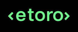 EToro Firmenlogo für Erfahrungen zu Finanzprodukten und Finanzdienstleister