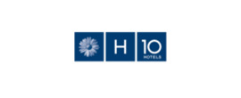 H10 Hotels Firmenlogo für Erfahrungen zu Reise- und Tourismusunternehmen