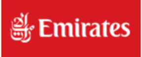 Emirates Firmenlogo für Erfahrungen zu Reise- und Tourismusunternehmen