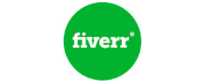 Fiverr Firmenlogo für Erfahrungen zu Meinungen zu Arbeitssuche, B2B & Outsourcing