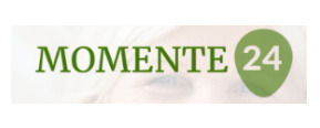 Momente24 Firmenlogo für Erfahrungen zu Dating-Webseiten