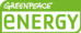 Greenpeace Energy Firmenlogo für Erfahrungen zu Stromanbietern und Energiedienstleister